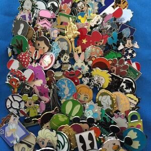Disney Assorted Pin Trading 15 Pin Lot